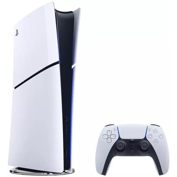 ігрова приставка sony playstation 5 slim digital edition 1tb white