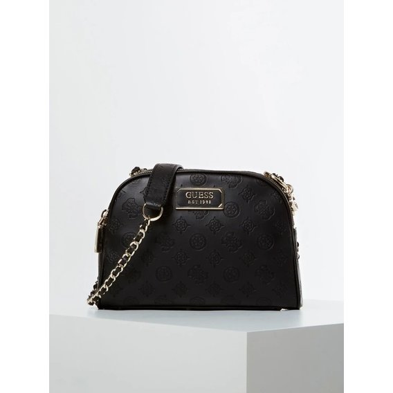 guess bag black and gold