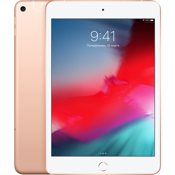 Планшет Apple iPad mini 5 2019 Wi-Fi + LTE 256GB Gold (MUXP2)