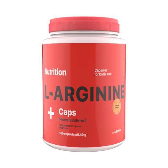 Аминокислота для спорта AB PRO L-Arginine Caps 350 капсул