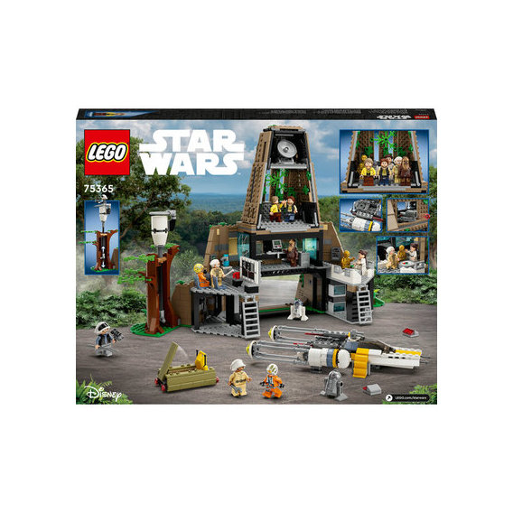 Конструктор Lego Star Wars Звездные войны База повстанцев Явин 4 75365