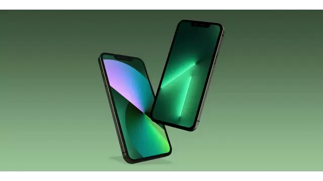 Экран iPhone 13 mini Green