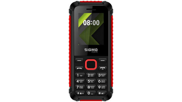 телефон Sigma mobile X-style 18 Track black-red